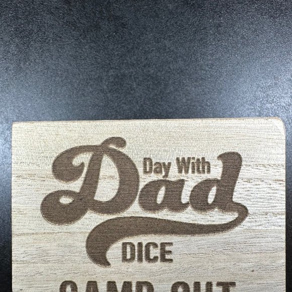 Celebrate -Message Dice Activity chooser  -Day with Dad ,Movie night, bike ride - Picture 6 of 6